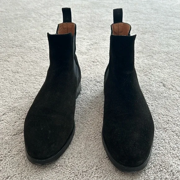 New Republic black suede Chelsea boot size 42 Womens Redford Chelsea Boots in Black Suede main image 4